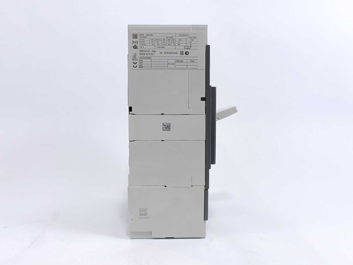 ABB 1SDA060227R1 Circuit Breaker T6N 630 PR221DS-I In=630 3p F F