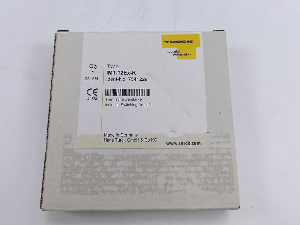 Turck IM1-12Ex-R Isolating Switching Amplifier