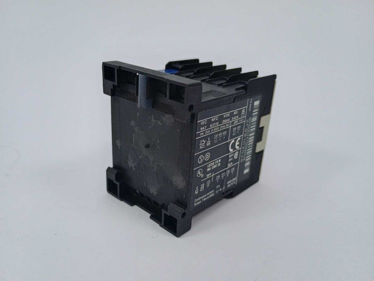 Schneider / Telemecanique LC1K0901B7 TeSys 036512 Contactor 24V AC Coil