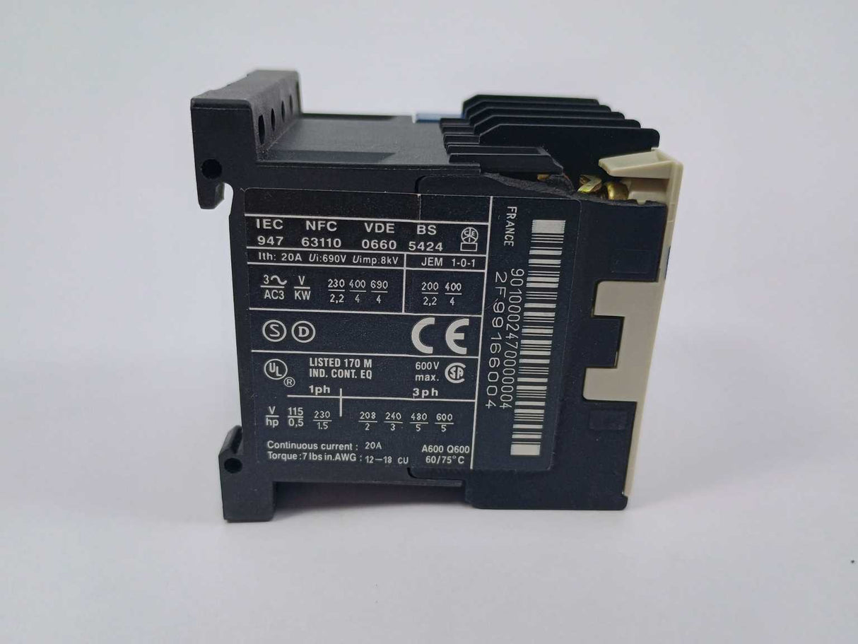 Schneider / Telemecanique LC1K0901B7 TeSys 036512 Contactor