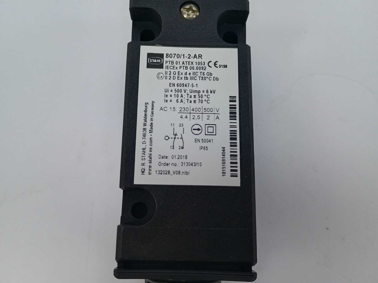 Stahl 131834 8070/1-2-AR POSITION SWITCH