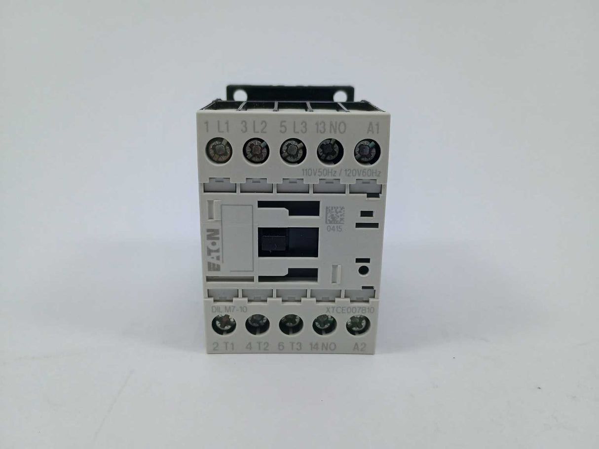 Eaton / Moeller XTCE007B10A DILM7-10 Contactor, 3kW/400V, AC-Operated