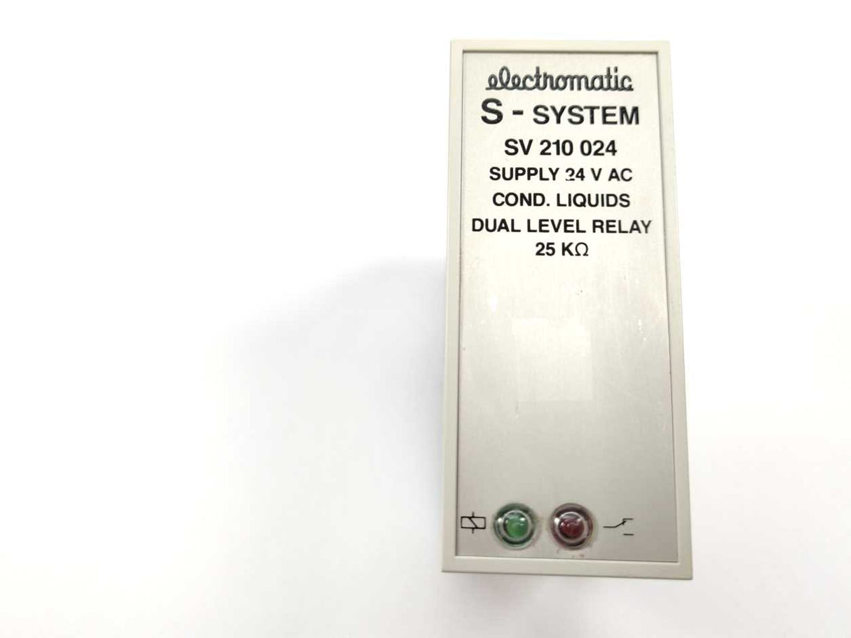 Electromatic SV 210 024 COND. LIQUIDS DUAL LEVEL RELAY