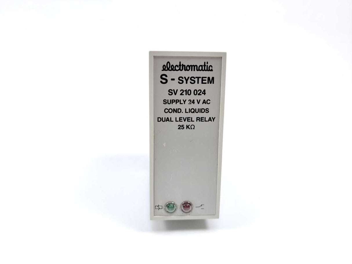 Electromatic SV 210 024 COND. LIQUIDS DUAL LEVEL RELAY