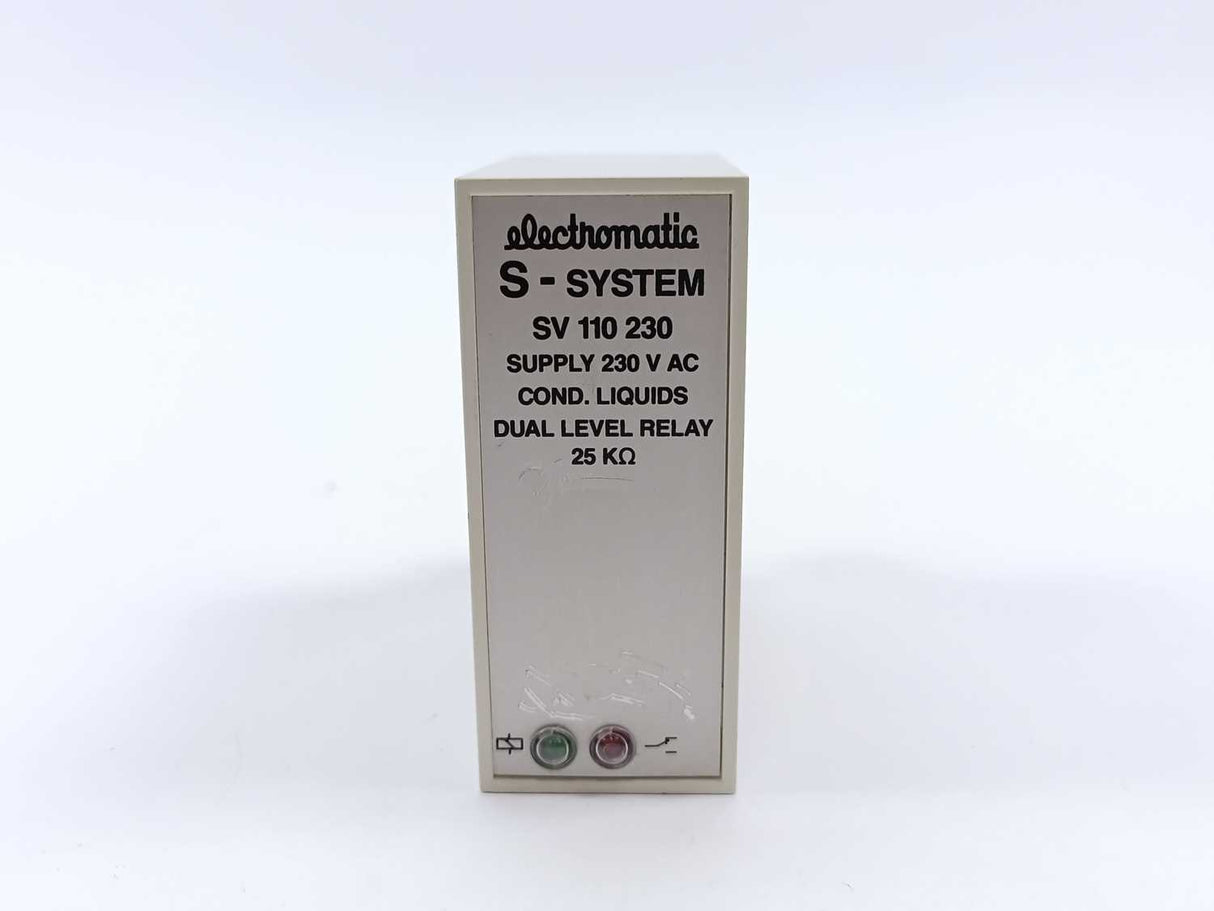 Electromatic SV 110 230 Cond. Liquids Dual Level Relay