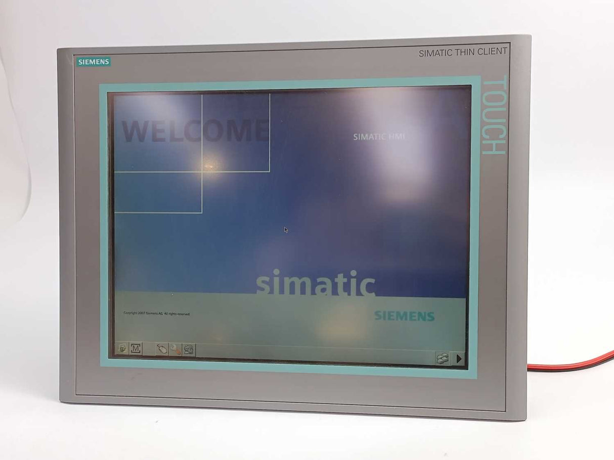 Siemens 6AV6646-0AB21-2AX0 SIMATIC Thin Client 15" TFT display,