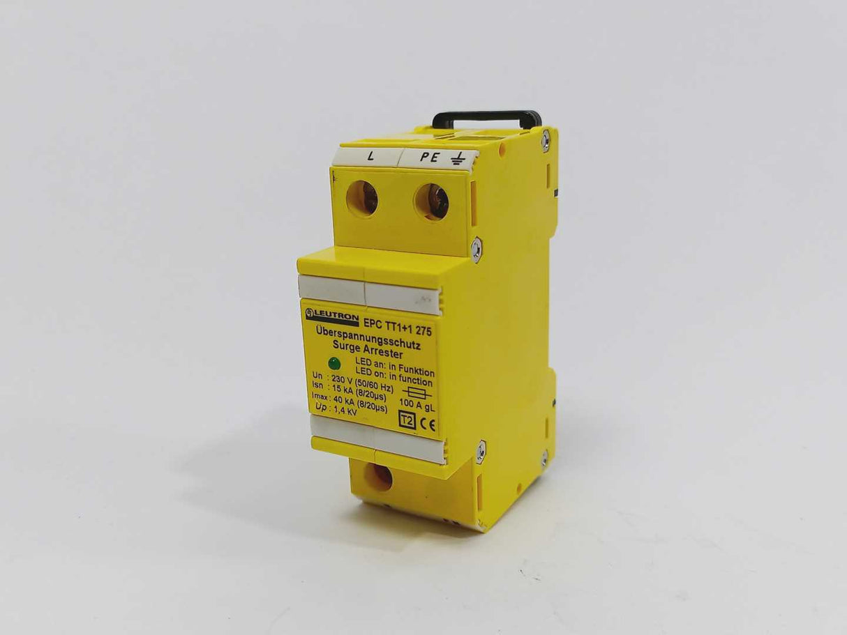 Leutron EPC TT1+1 275 SPD type 2 for AC power supplies, 13778