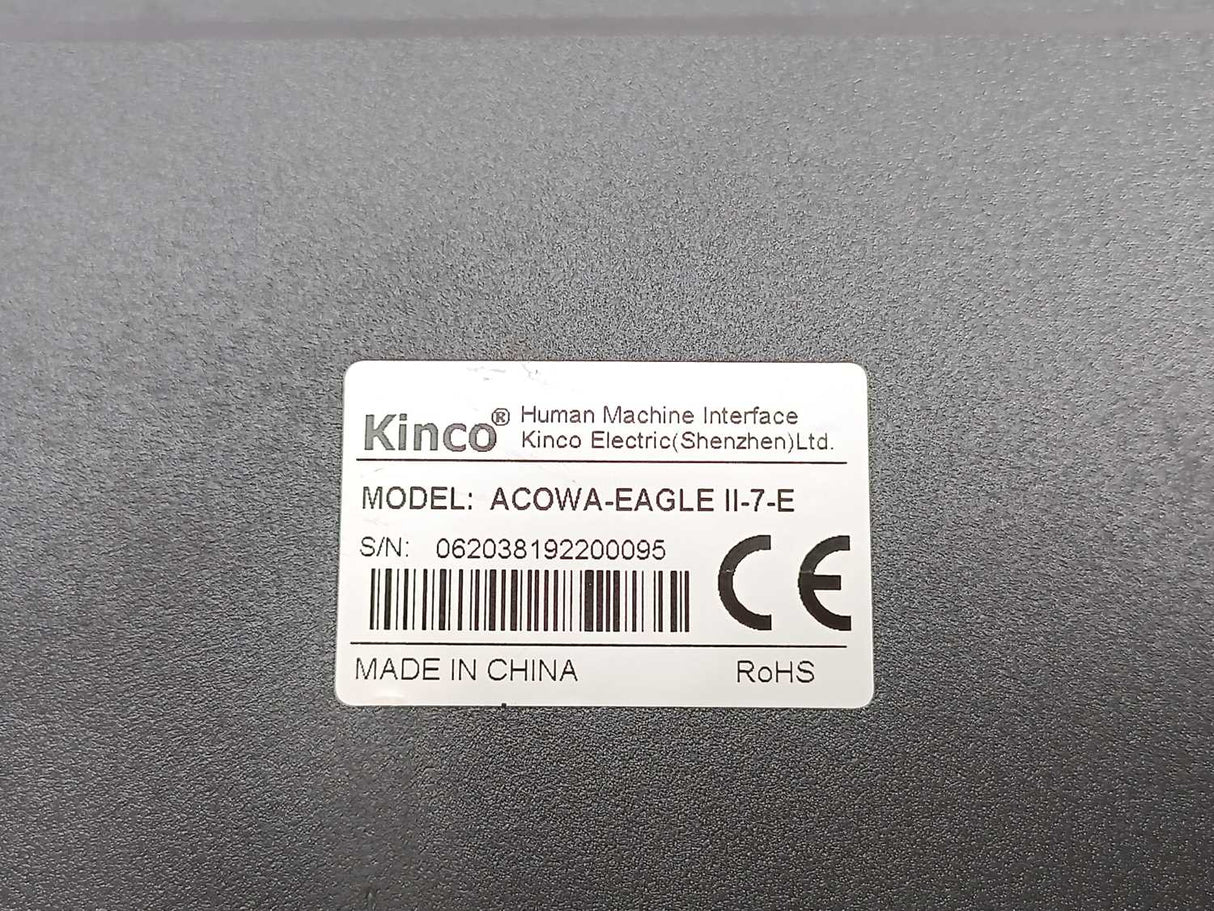 KINCO ACOWA-EAGLE II-7-E HMI 7″ Touch Display with Ethernet connector