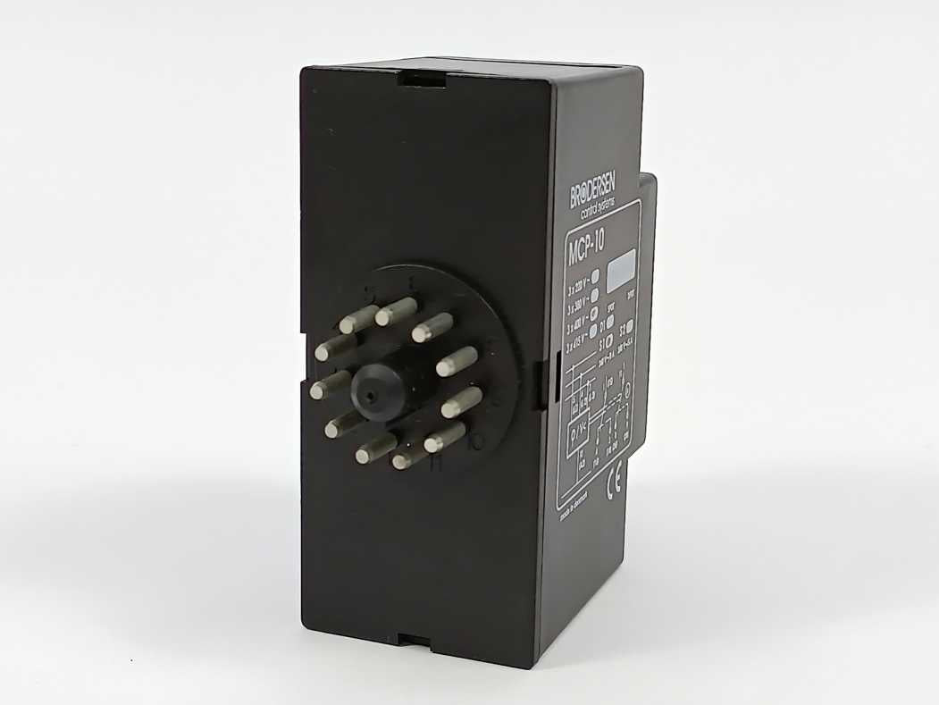 BRODERSEN MCP-10 MCP Phase Failure Relay 11 Pin