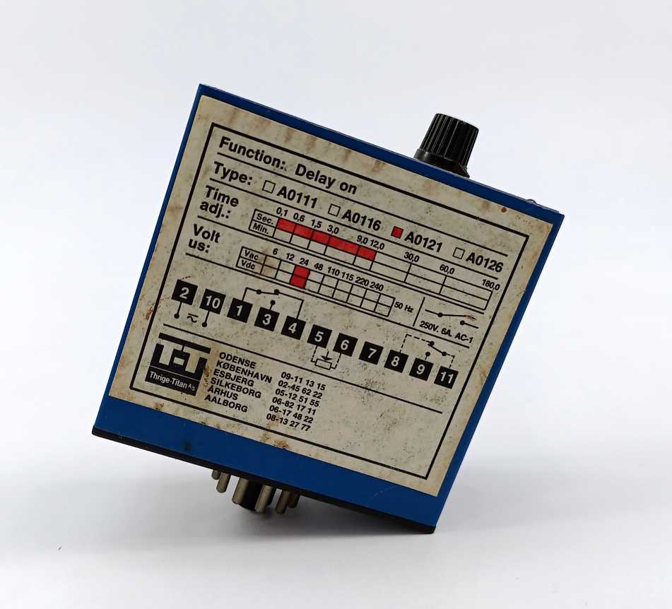 Thrige-Titan A/S A0121 Industrial Control System