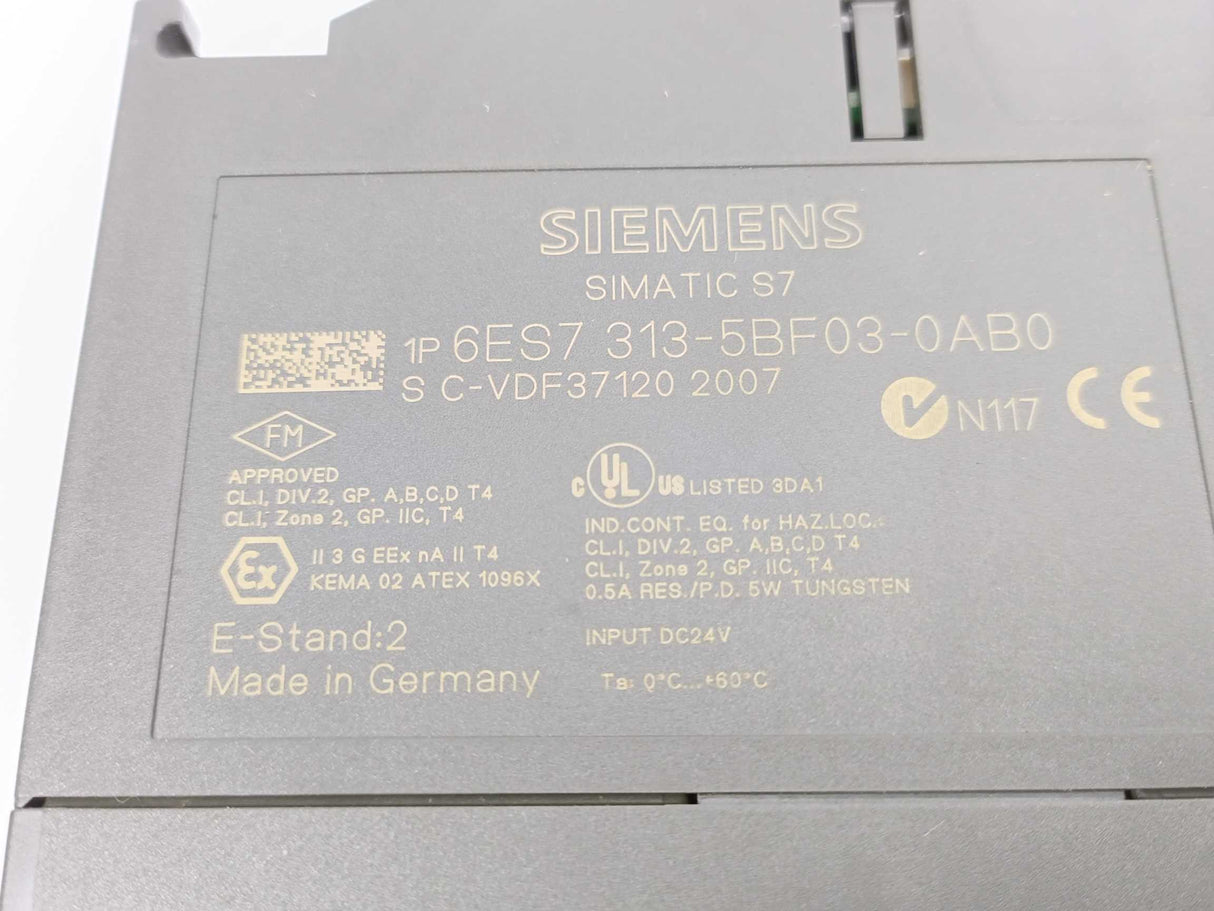 Siemens 6ES7313-5BF03-0AB0 SIMATIC S7-300