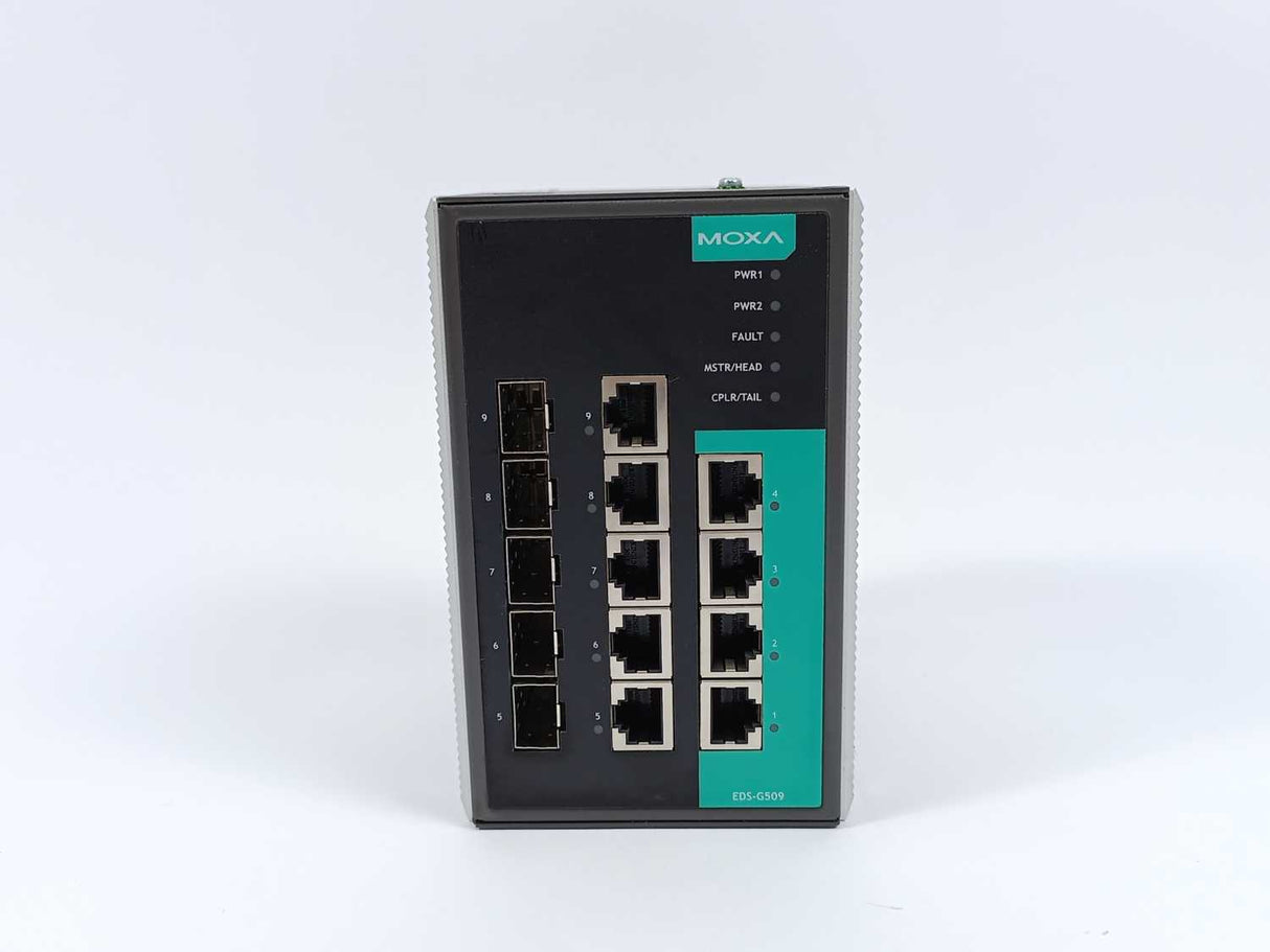Moxa EDS-G509-T Gigabit EtherDevice Switch, layer 2 managed switch