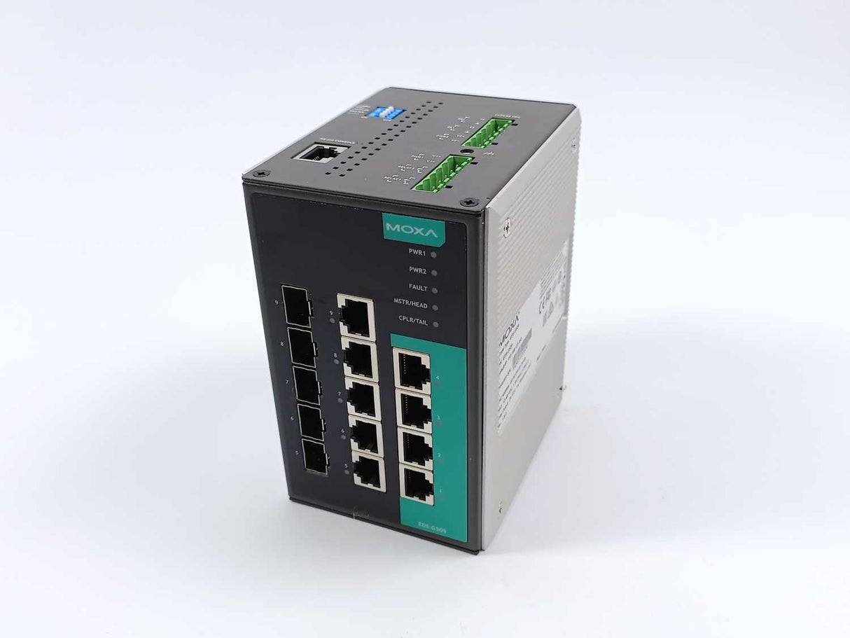 Moxa EDS-G509 Gigabit EtherDevice Switch, layer 2 managed switch