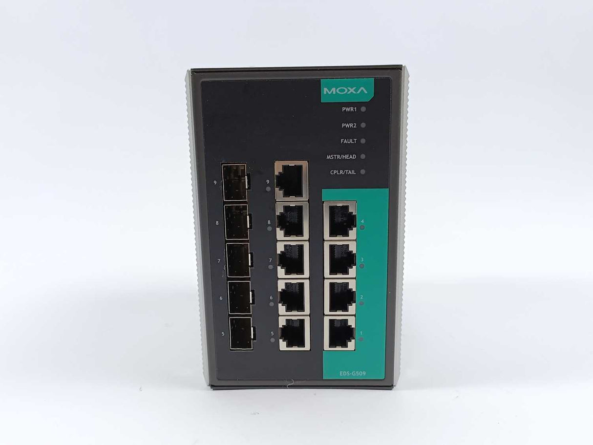 Moxa EDS-G509 Gigabit EtherDevice Switch, layer 2 managed switch