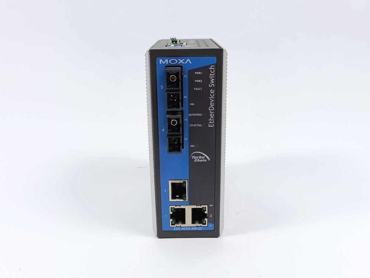 Moxa EDS-405A-MM-SC 5-Port Industrial Ethernet Switch