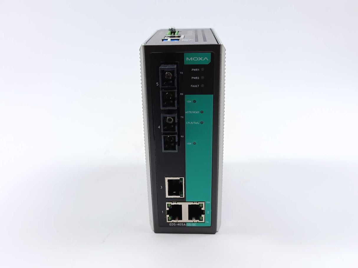Moxa EDS-405A-SS-SC-T 5-Port Industrial Ethernet Switch