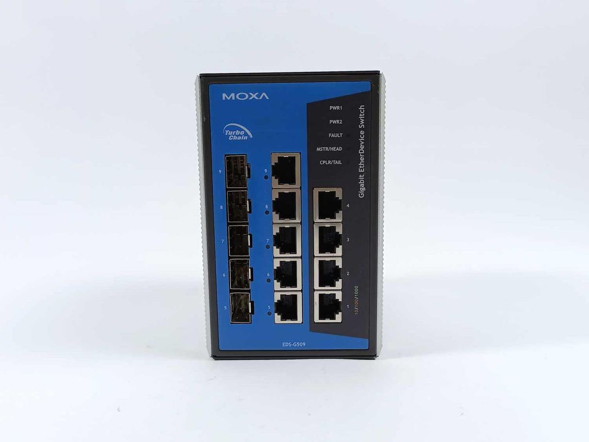 Moxa EDS-G509 Gigabit EtherDevice Switch, layer 2 managed switch
