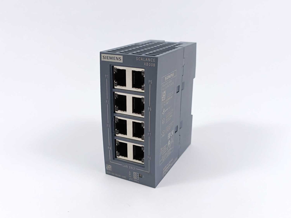 Siemens 6GK5008-0BA00-1AB2 SCALANCE XB008 Industrial Ethernet Switch