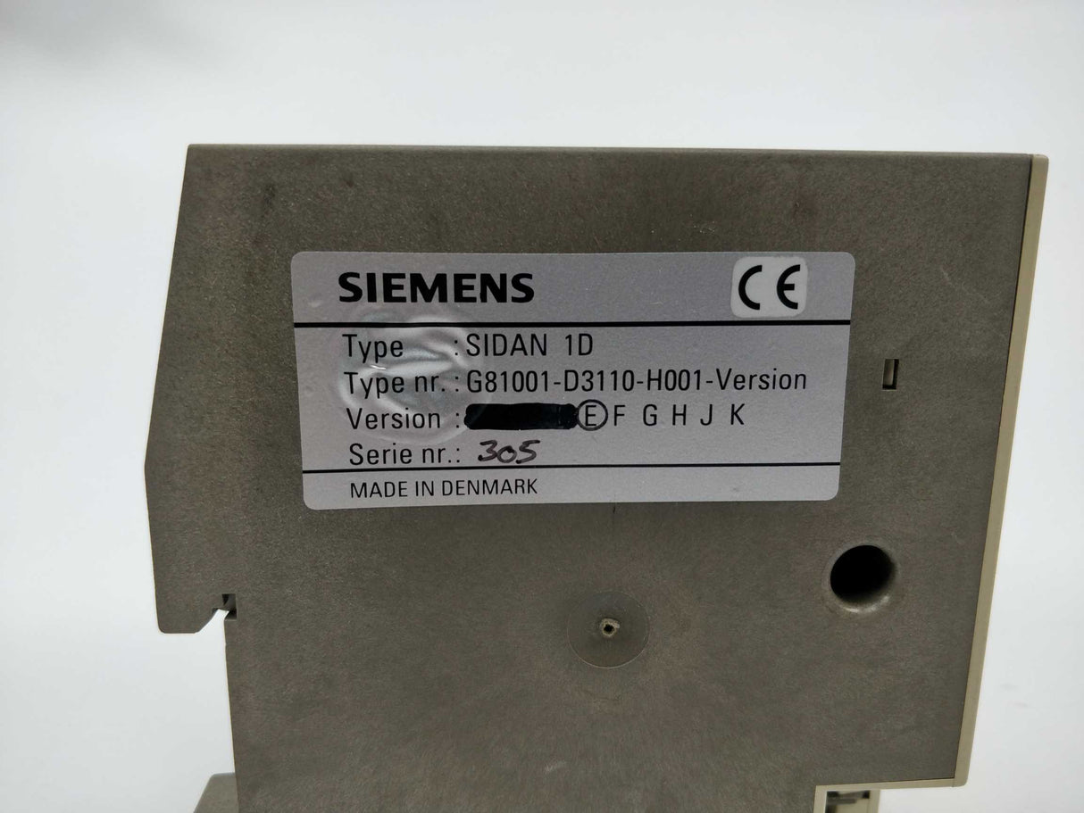 Siemens G81001-D3110-H001 SIDAN 1D