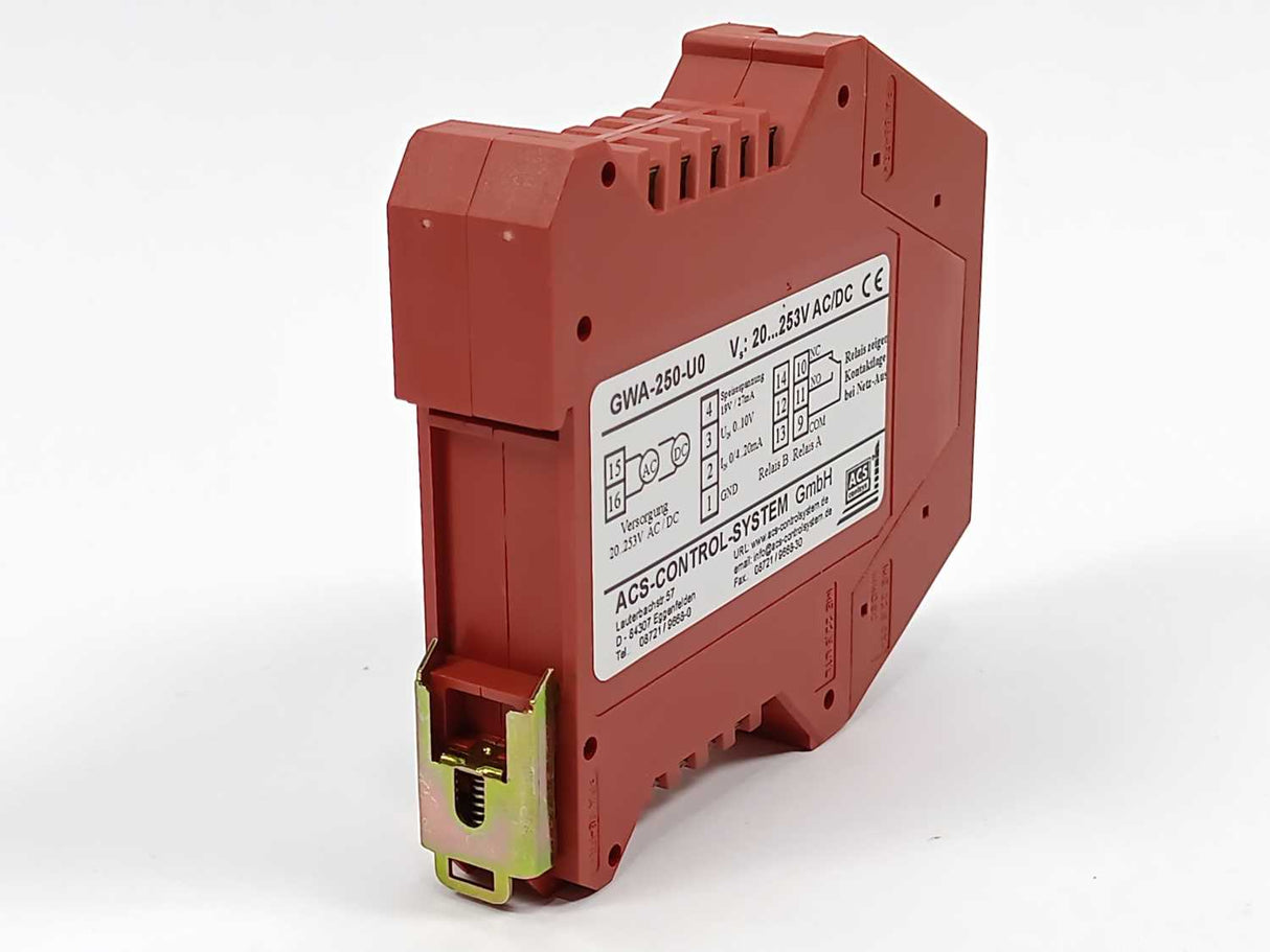 ACS-Control-System GmbH GWA-250-U0 Digital dual limit value switch