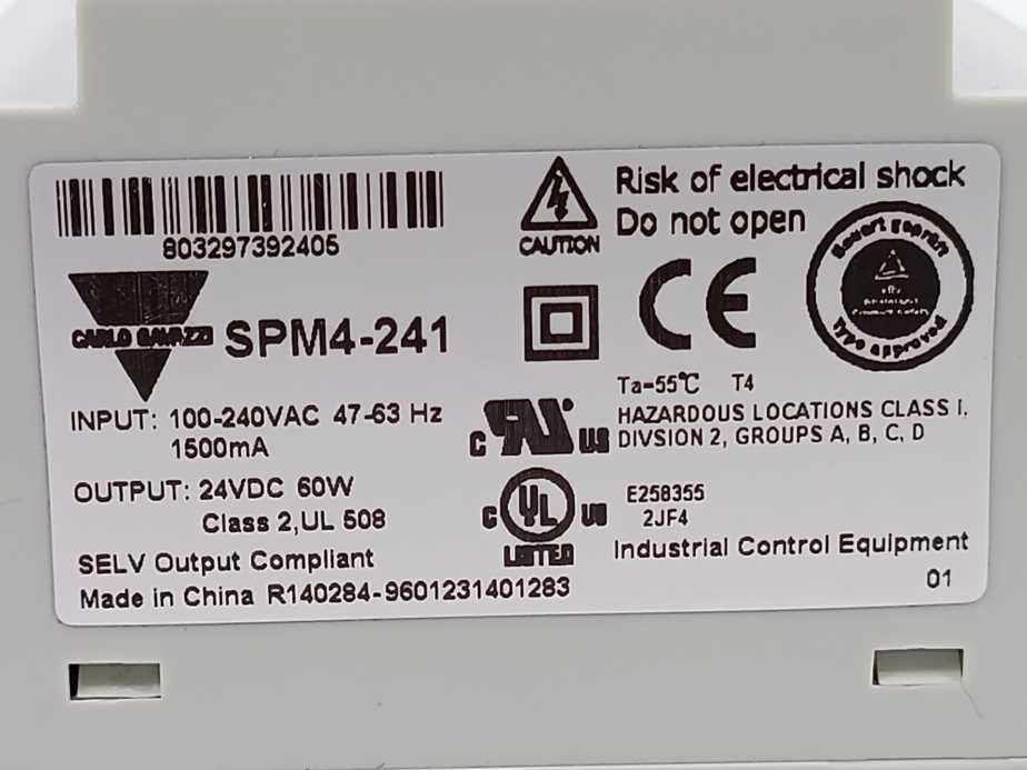 Carlo Gavazzi SPM4-241 Switching power supply 24V 60W