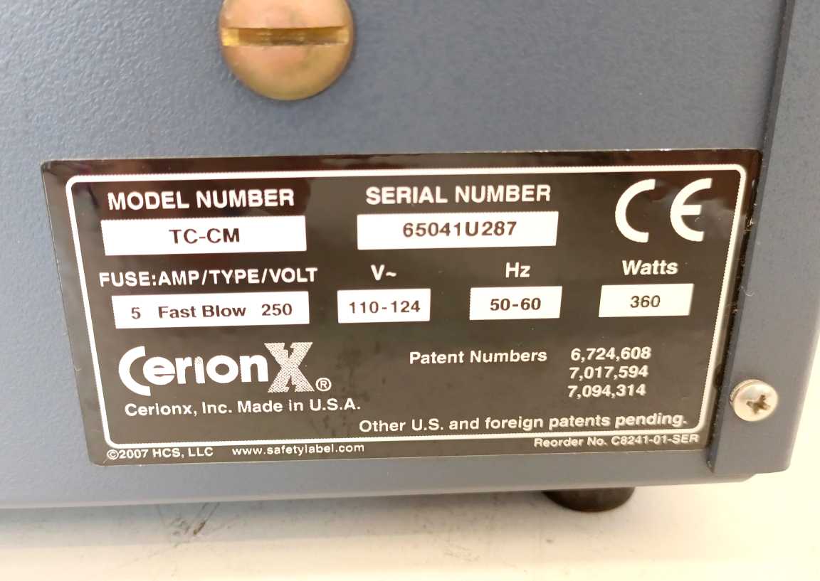 cerionX TC-CM Plasma-based cleaner for pipette tips 220V