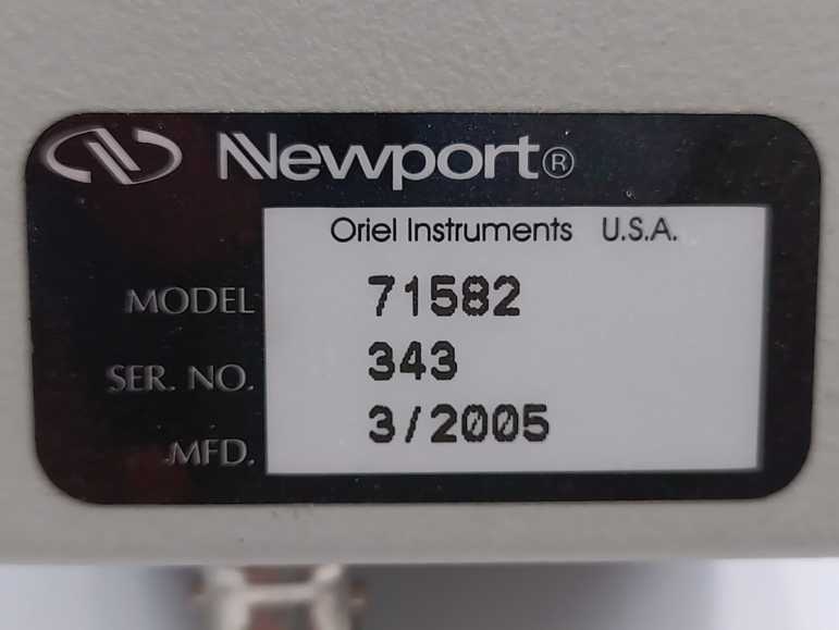 Newport 71582 Optical Power Detector, Silicon, TE Cooled