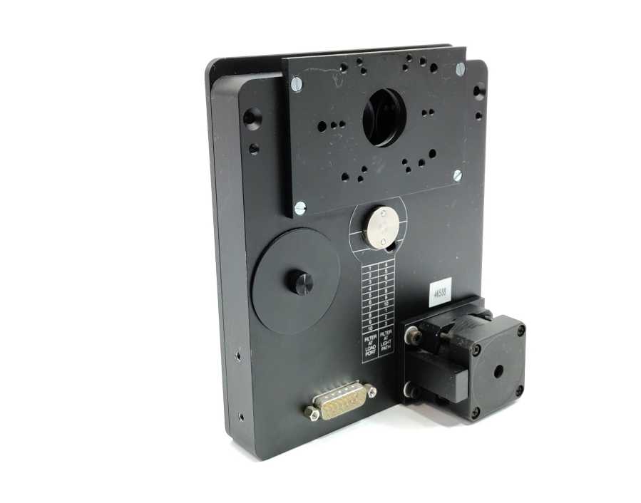 Lep Motorized 10 position filter Filter wheel for Olymput IX81 Microscope