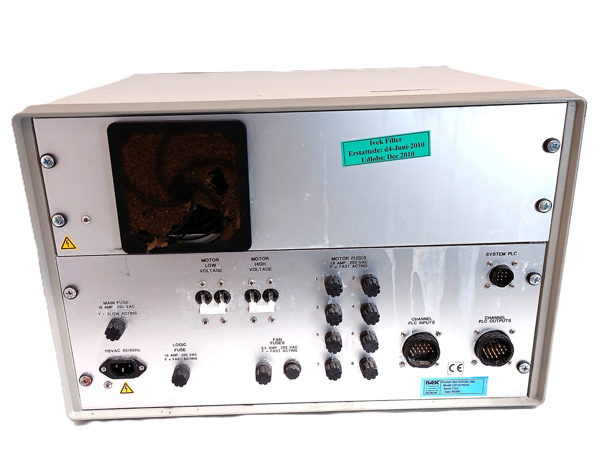 IVEK 520119-F06DAC Multispense 2000 Multi Channel Liquid Controler 110V