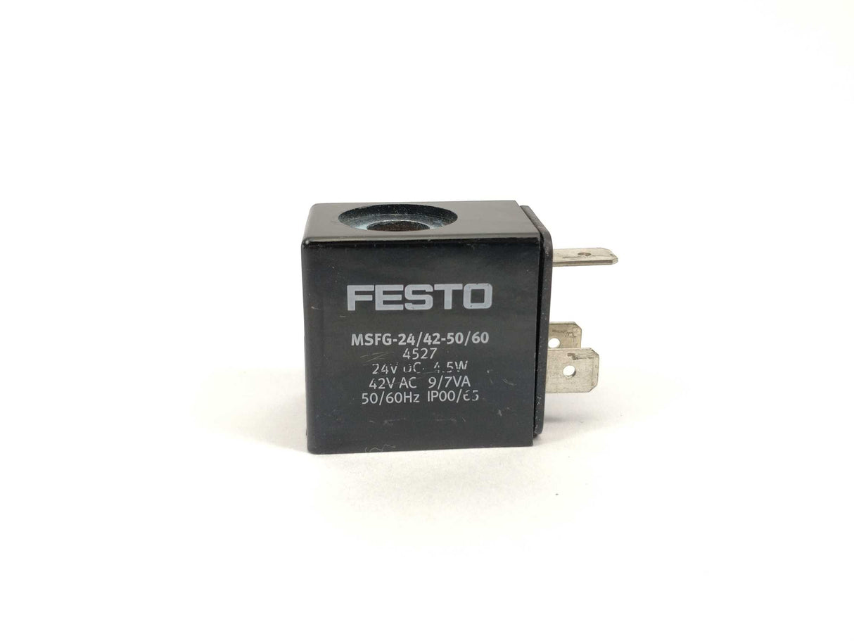 Festo MSFG-24/42-50/60 Solenoid coil 4527 2 Pcs.