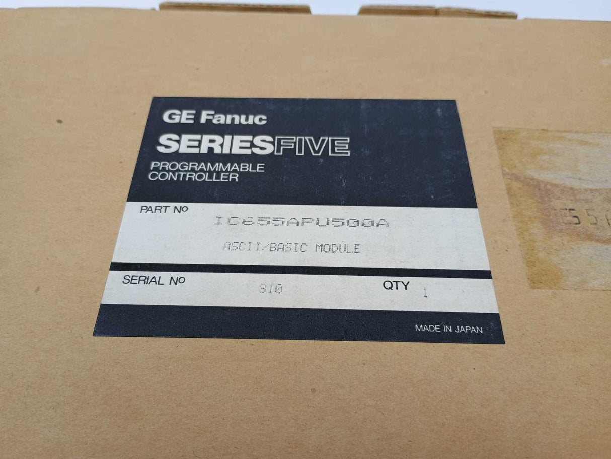 GE Fanuc IC655APU500A ASCII/Basic Module