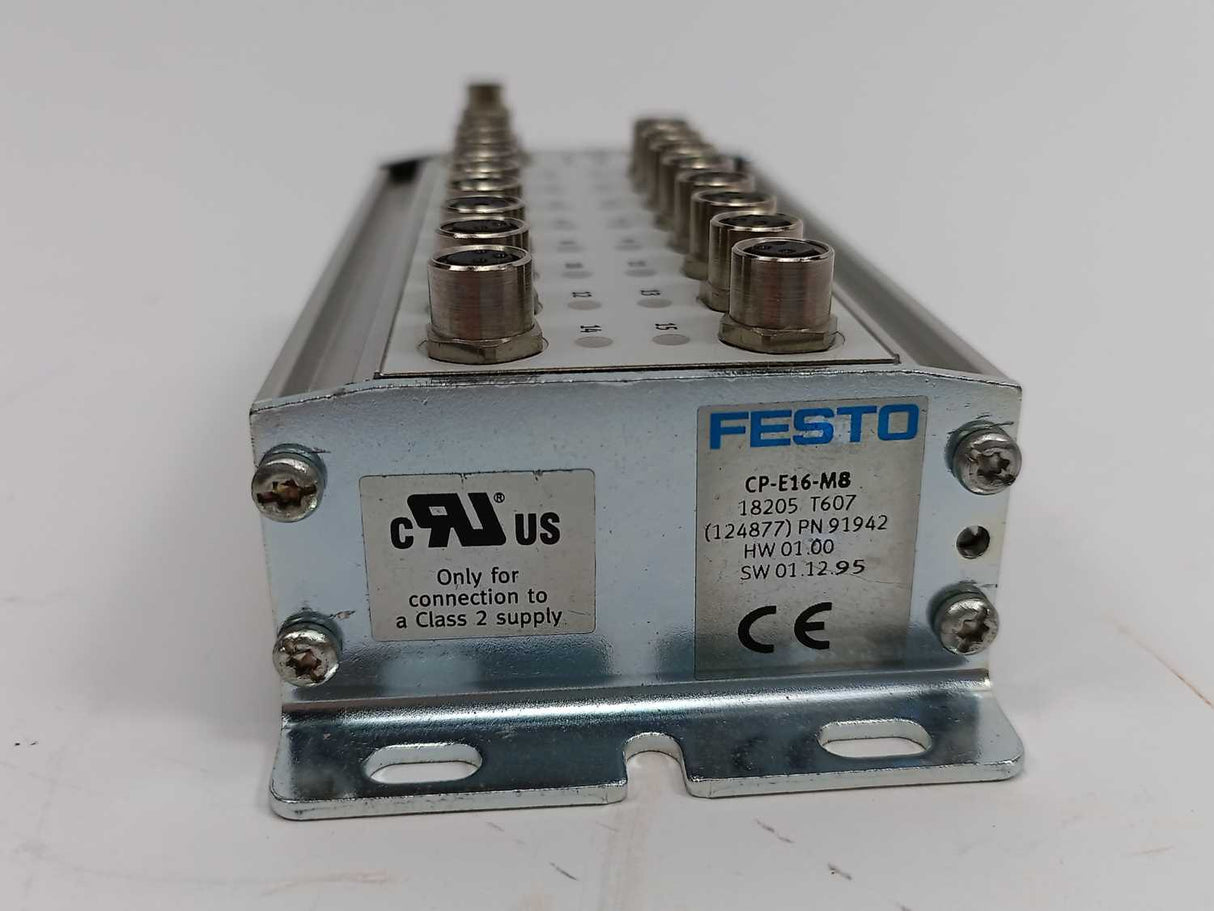 Festo 18205 CP-E16-M8 Input Module