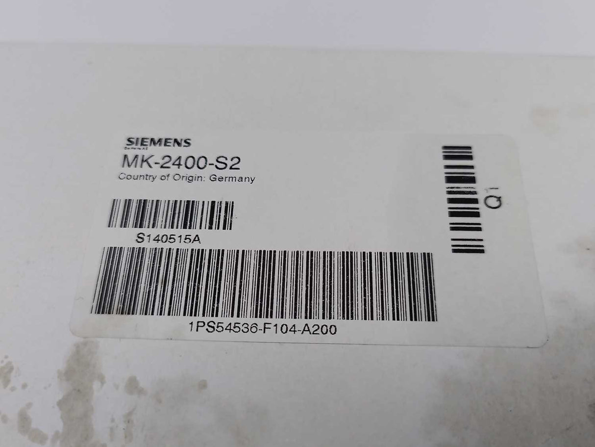 Siemens S54536-F104-A200 MK-2400-S2 Magnet Contact