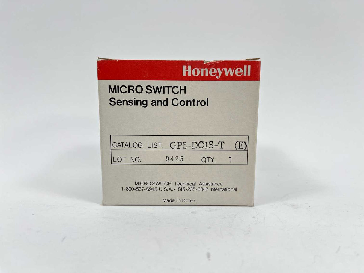 Honeywell GP5-DC1S-T Photoelectric Sensor