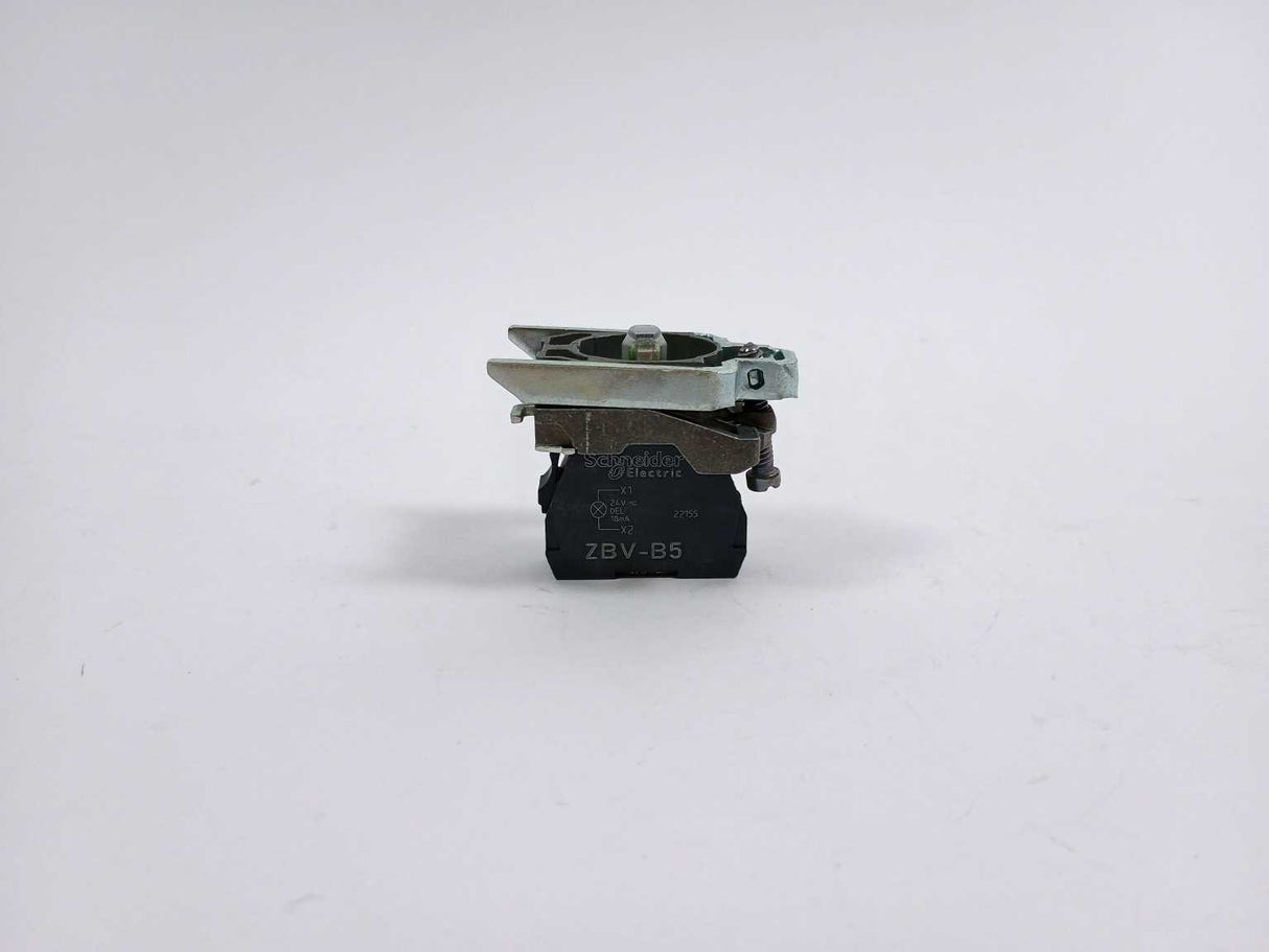 Schneider Electric XB4BVB5EX Complete Pilot Light, Yellow