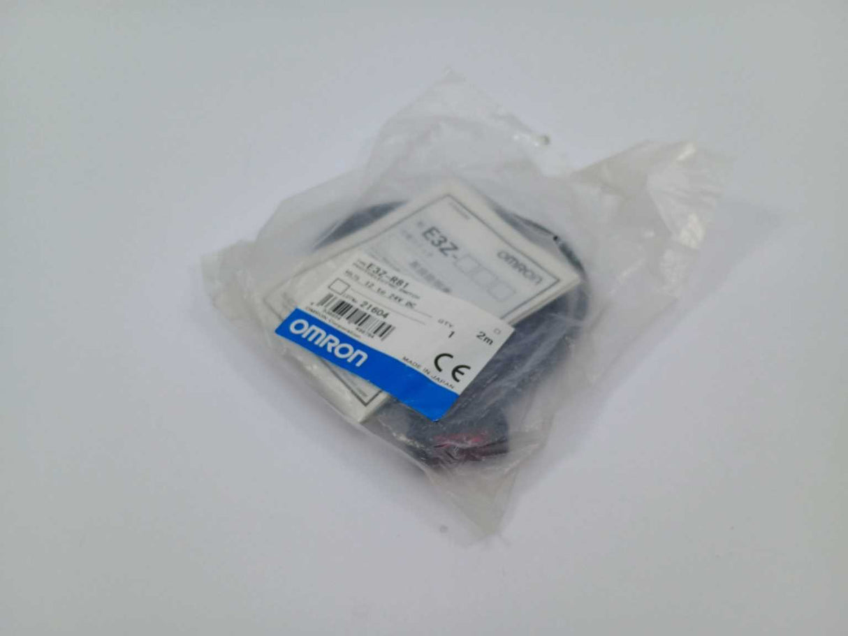 OMRON E3Z-R81 PHOTOELECTRIC SWITCH 2m 12-24 V DC
