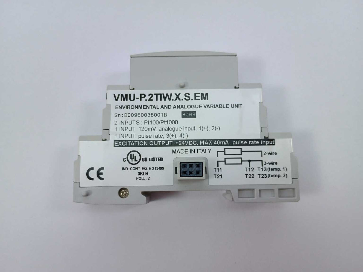 Carlo Gavazzi VMU-P.2TIW.X.S.EM ENVIRONMENTAL AND ANALOGUE VRIABLE UNIT
