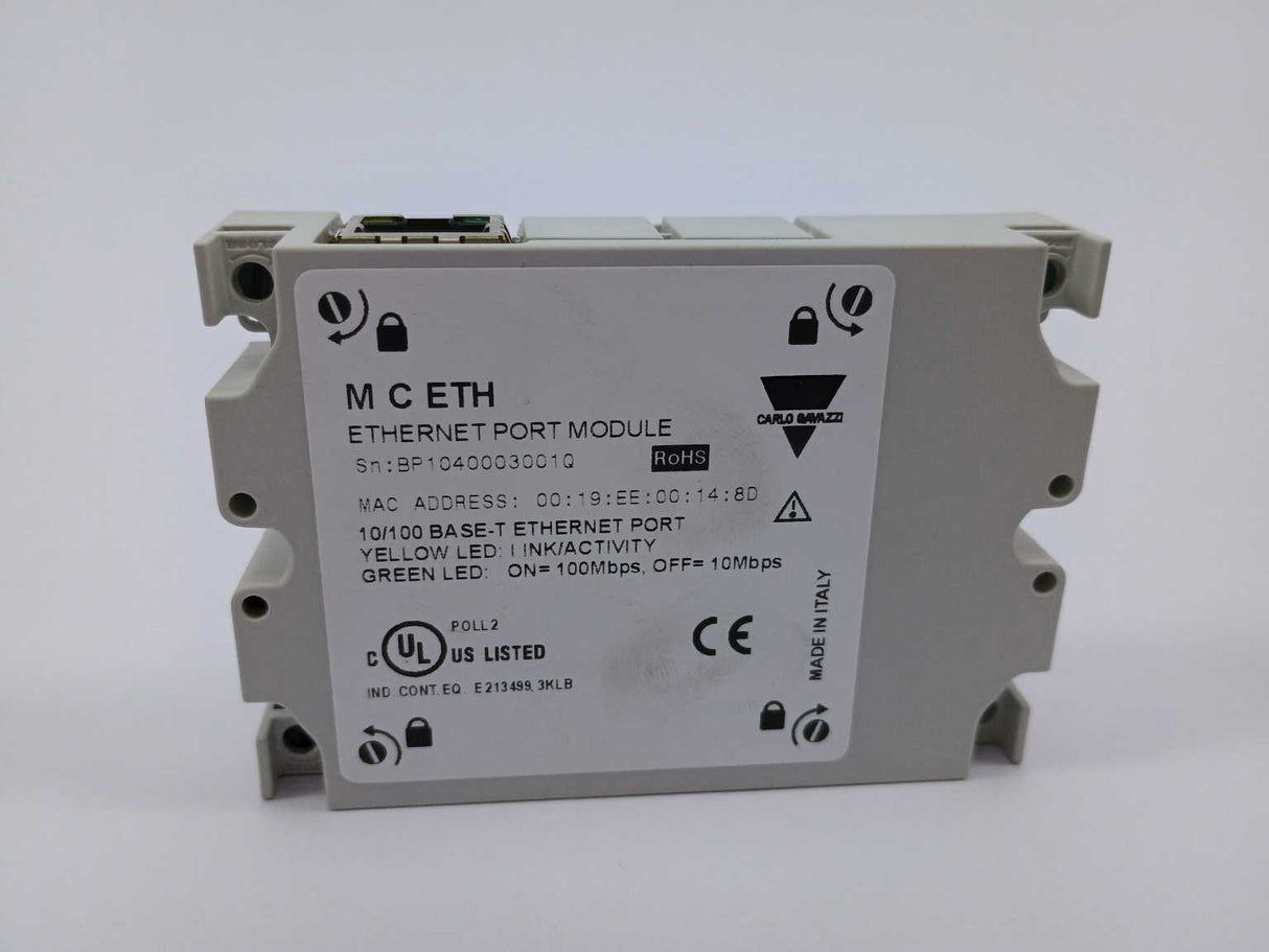 Carlo Gavazzi MCETH ETHERNET PORT MODULE
