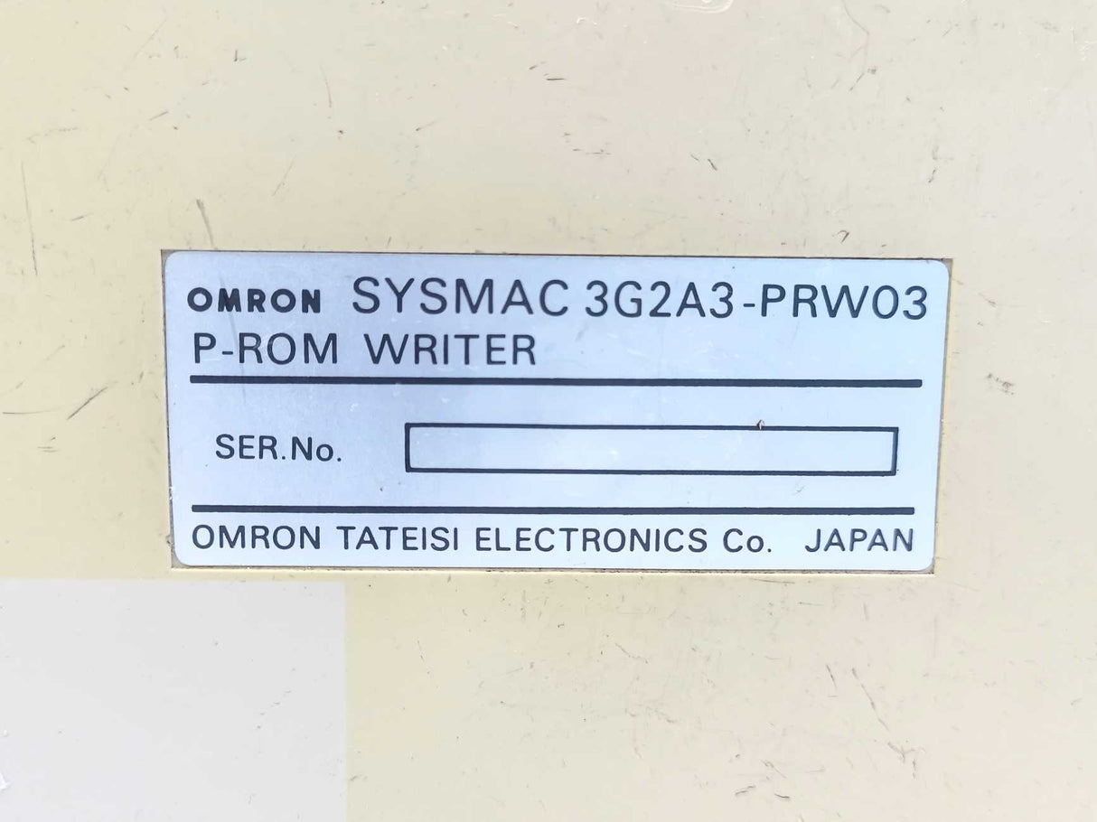 OMRON SYSMAC 3G2A3-PRW03 P-ROM Writer