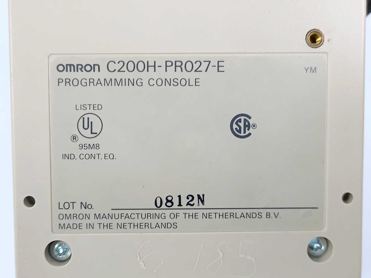 OMRON C200H-PR027-E Programming Console
