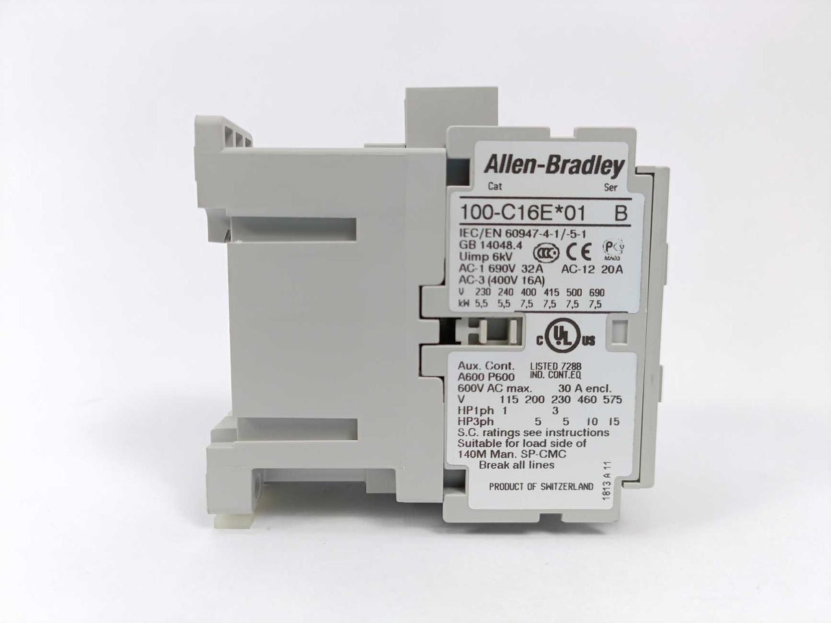 AB 100-C16EJ01 Ser.B Contactor 24VDC