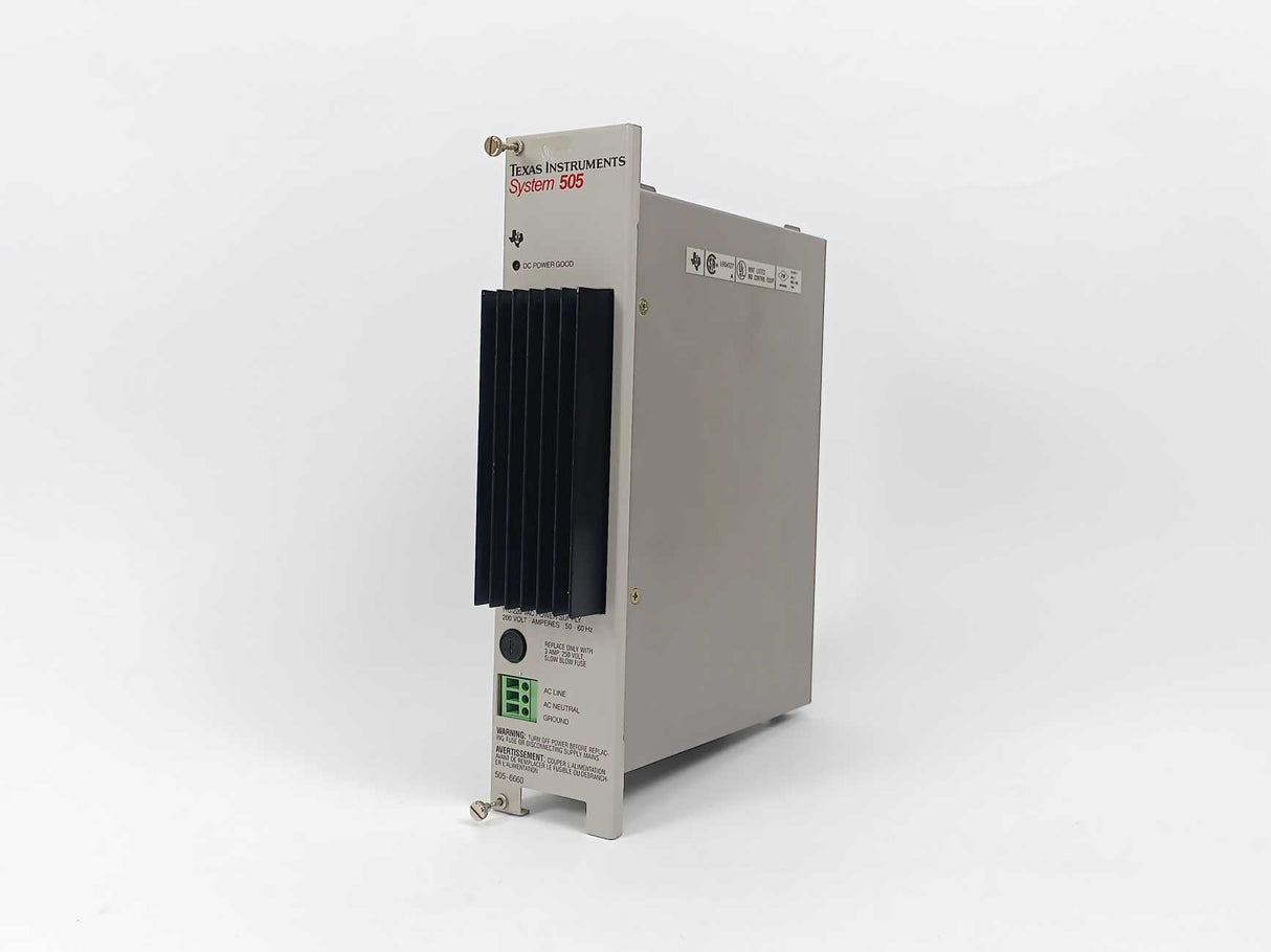 Siemens/Texas Instruments TI505-6660 Power Supply 505-6660