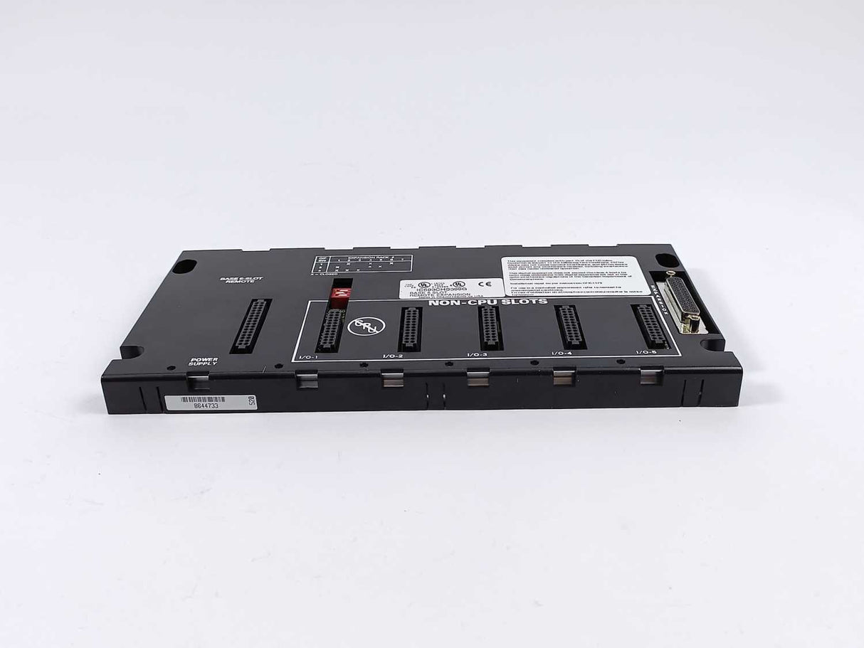 GE Fanuc IC693CHS399G 5-Slot Remote Baseplate