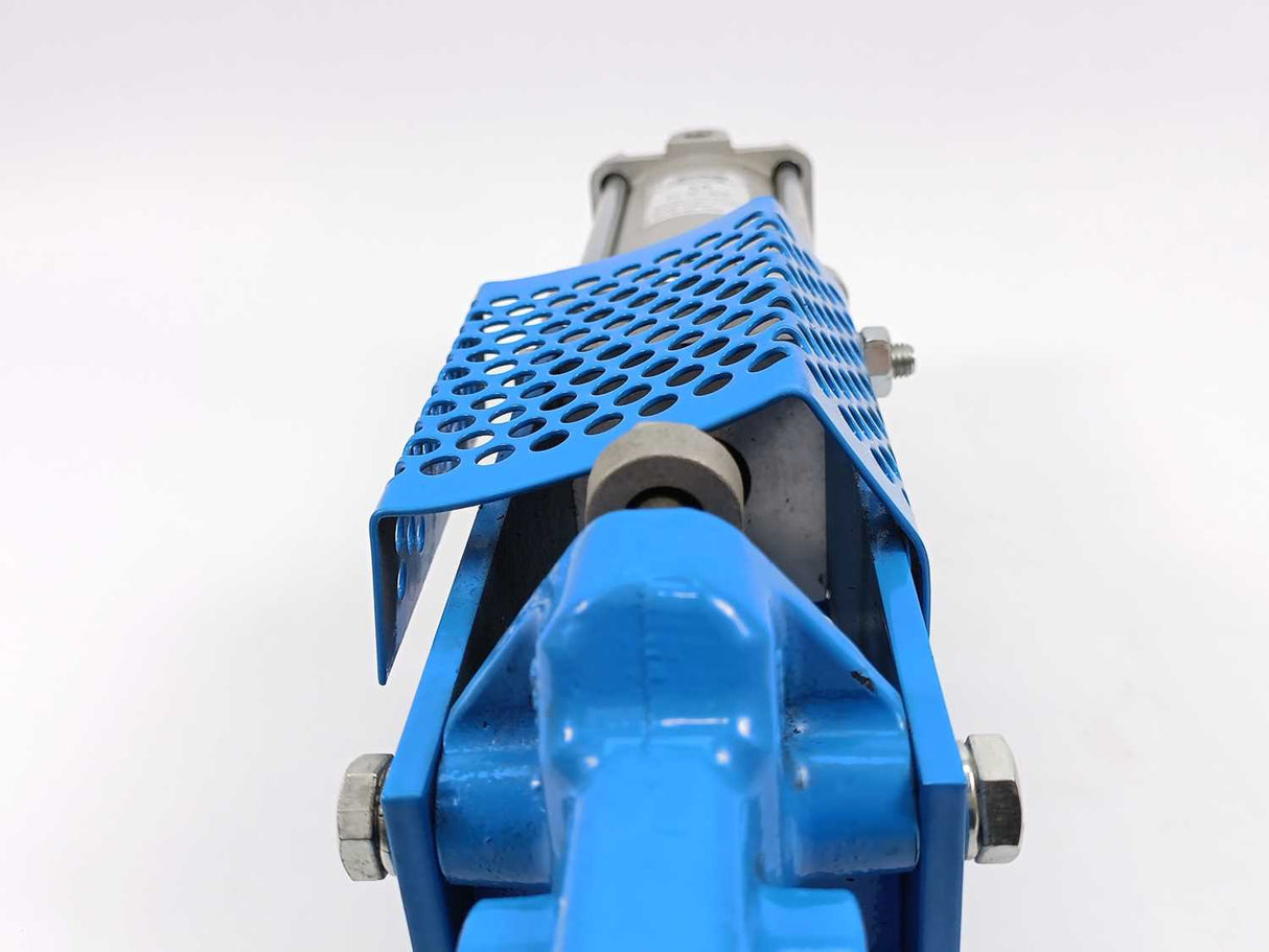 Lucaval L20N Knife Gate Valve + C080/62 actuator + DN80 GJL250