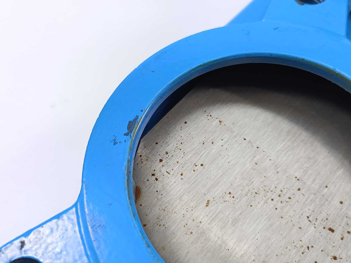 Lucaval L20N Knife Gate Valve + C080/62 actuator + DN80 GJL250