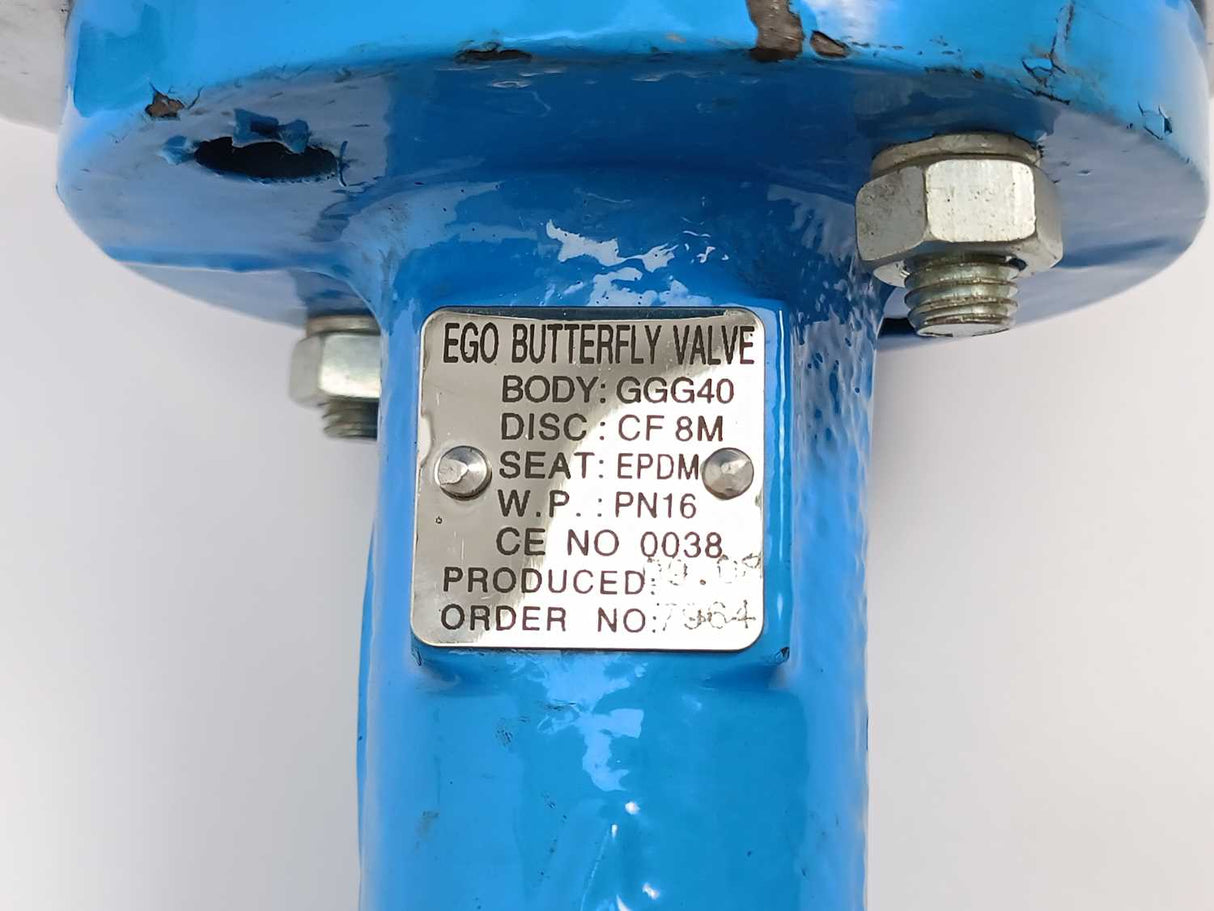 EGO GGG40 Butterfly Valve + Disc CF 8M PN16