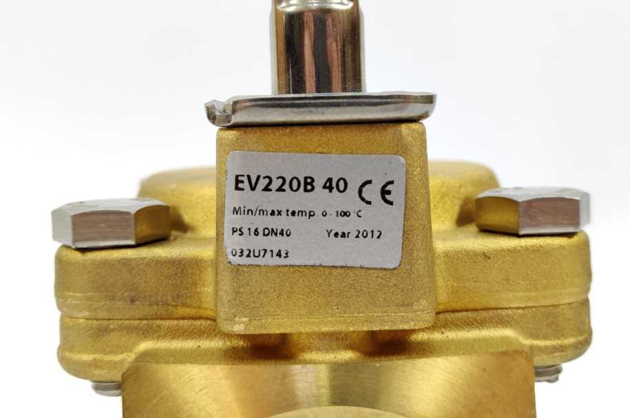 Danfoss EV220B40 Servo-operated Solenoid Valves