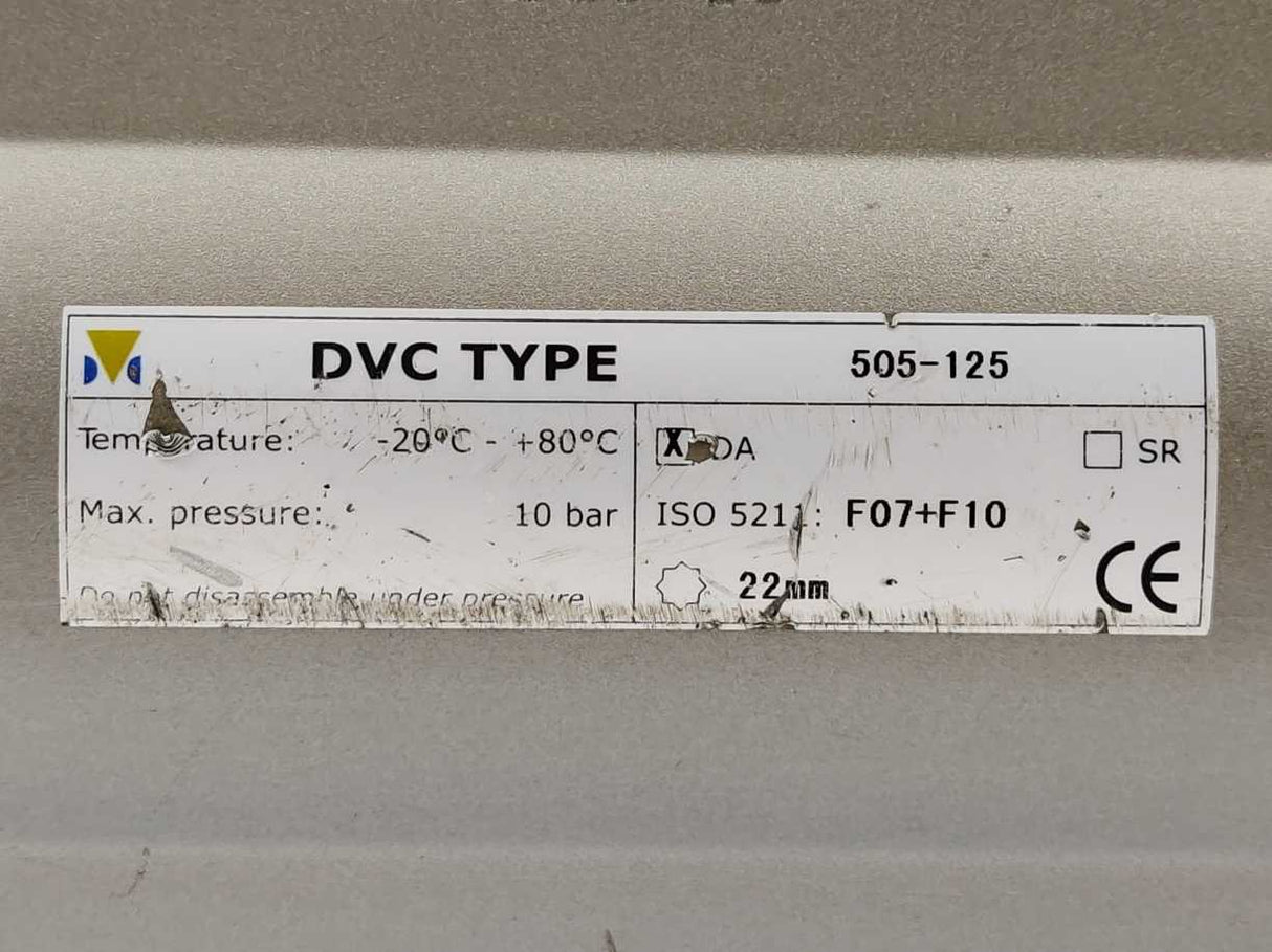 DVC 505-125 Pneumatic actuator