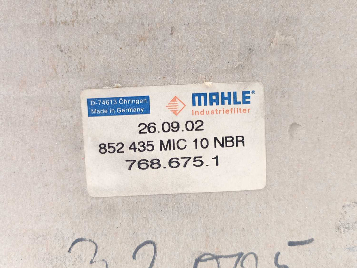 Mahle 852435 MIC 10 NBR Filter Unit