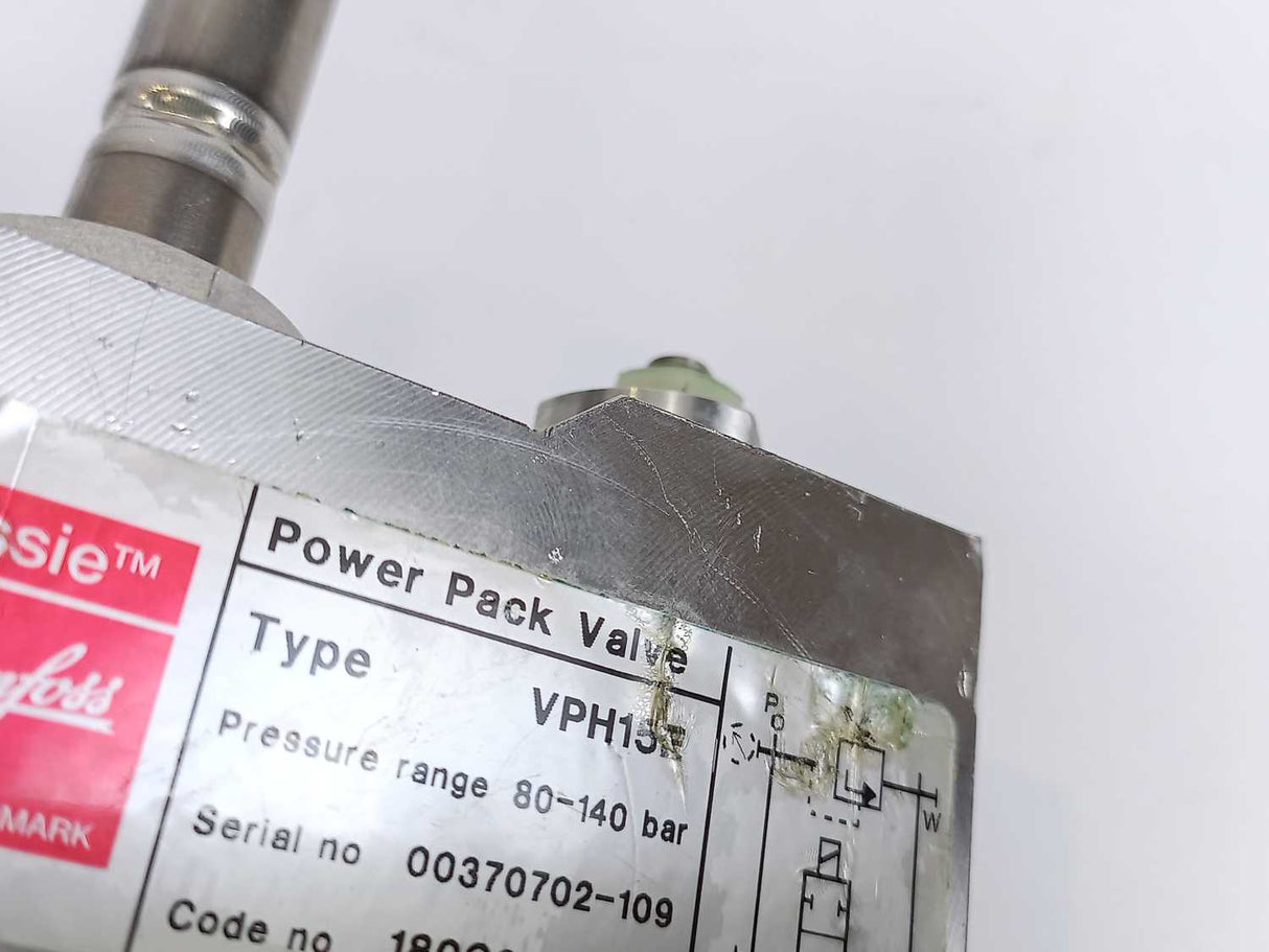 Danfoss 180G0040 VPH 15 E Power Pack Valve, 80-140 bar